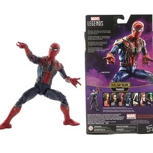 Avengers Marvel Legends 6-in Iron Spider Hi-Articulation Action Figure, Hasbro